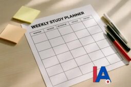 Planejamento de estudos semanal: modelo simples e ajustes